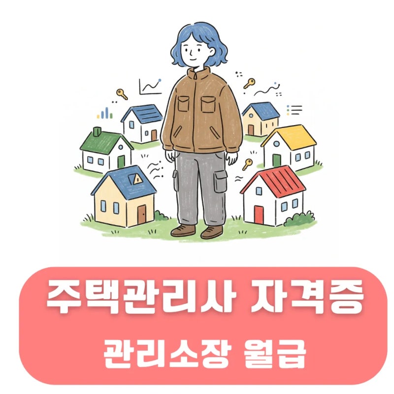 주택관리사 시험과목 1차 2차 관리소장 연봉 및 월급까지