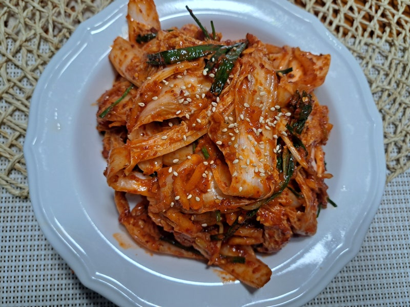 추석 음식 배추김치 담그는 법, 포기 배추김치 레시피와 알배기 겉절이