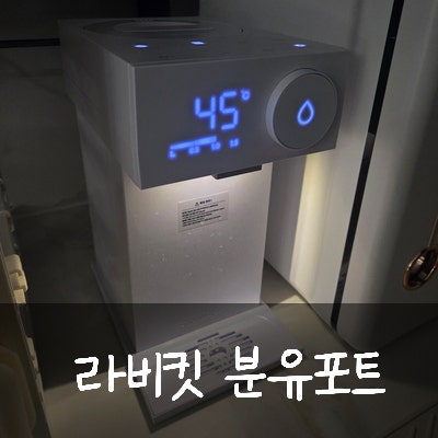 라비킷 출수형 분유포트 4세대 | 구연산 세척부터 출수량까지 실사용 2달 후기