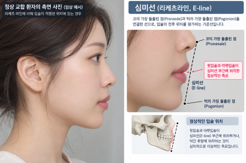 2급 부정교합(Class II), 돌출입 또는 입술의 긴장감이 느껴지는분?