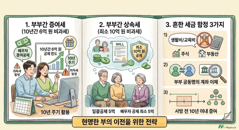 [경제/상증세] 대한민국 부부 상속 증여세 완전 정복