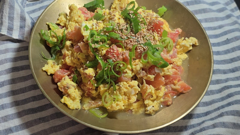 편스토랑 이연복 셰프 초간단 토달볶! 토마토계란볶음 레시피
