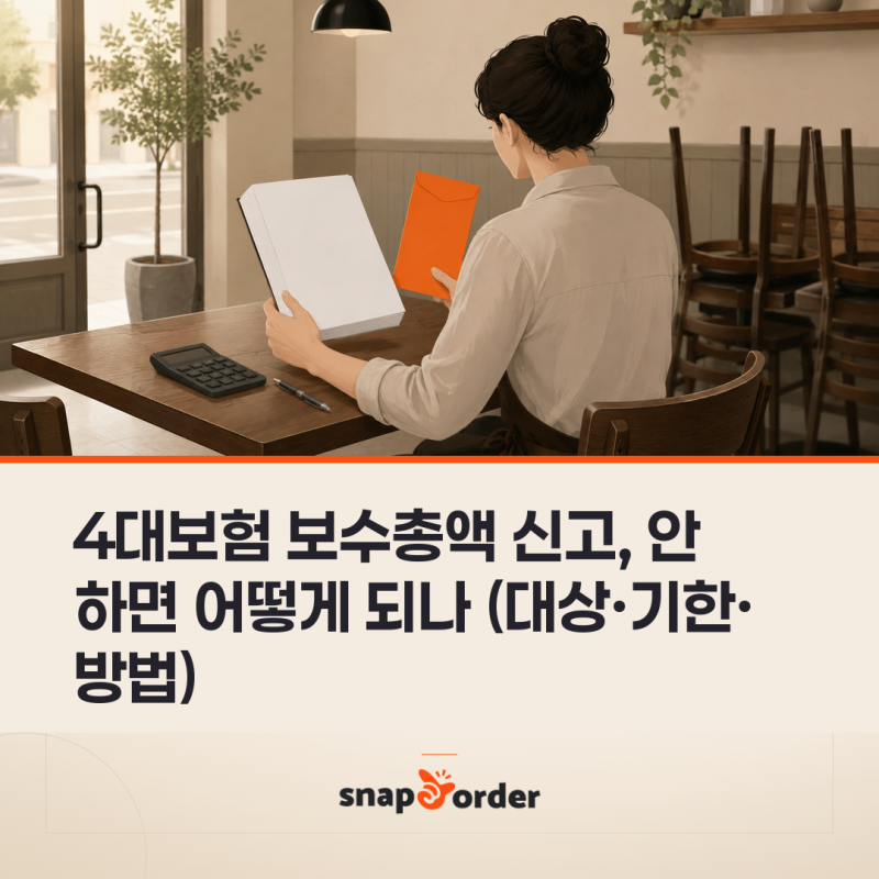4대보험 보수총액 신고, 안 하면 어떻게 되나 (대상·기한·방법)