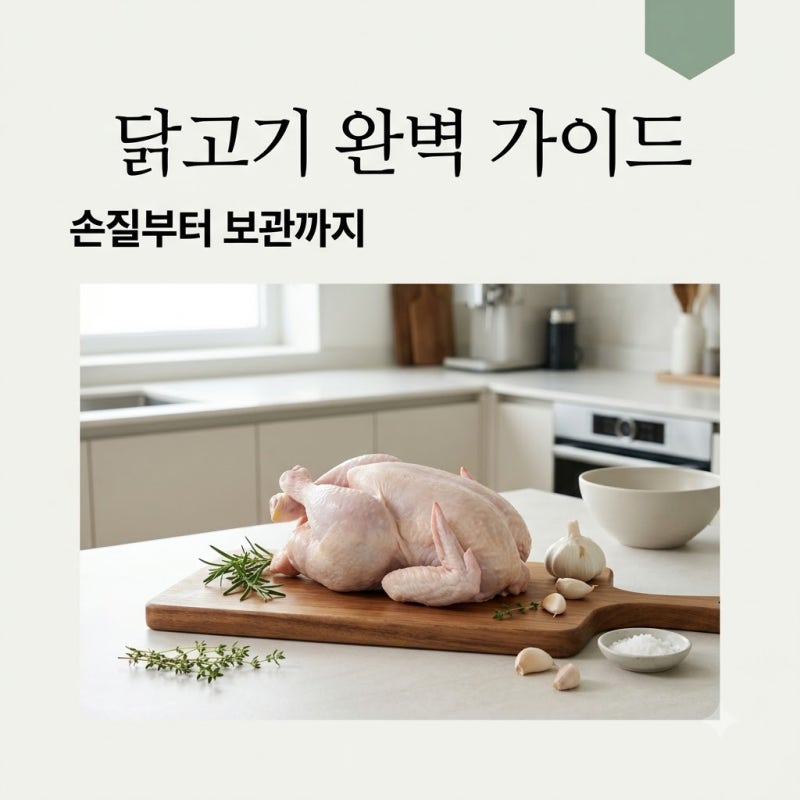 "그냥 냉동실에 넣었다가 결국".. 닭고기 손질 보관법과 효능
