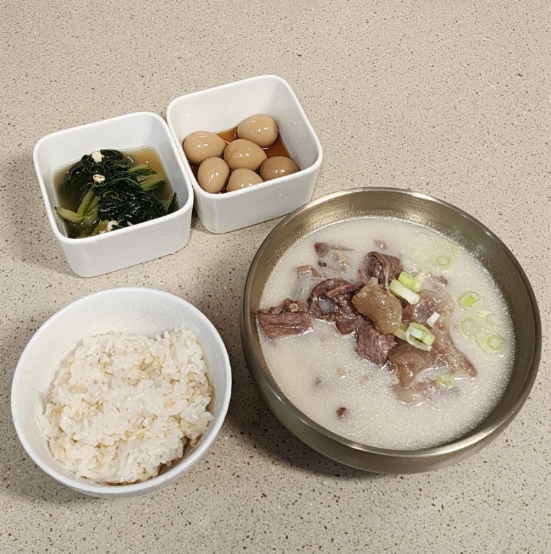 추석선물로 좋은 보양식 밥장금 스지 도가니탕