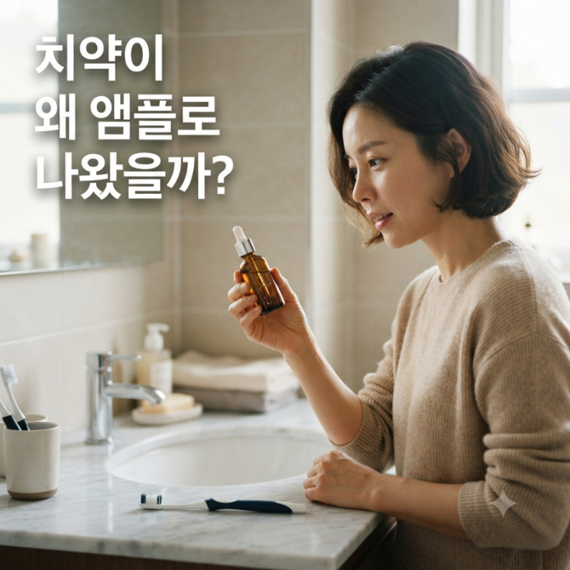 파로덱스 앰플치약 효과·성분, 일반 치약과 뭐가 다를까?