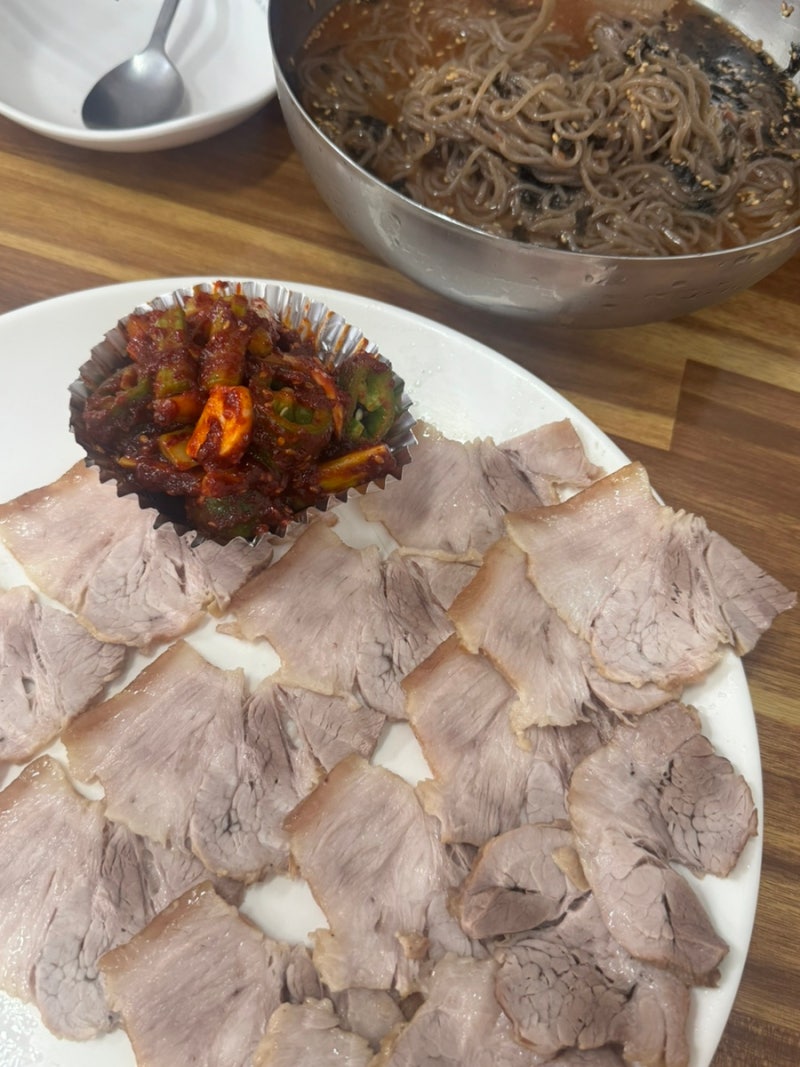 해운대, 정주영회장 막국수 맛집 [강릉송정해변막국수]