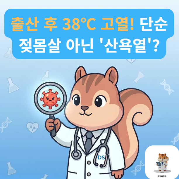[전문의] 출산 후 오한과 38도 고열, 단순 젖몸살일까 자궁 감염일까? (진단검사 전문의 설명)