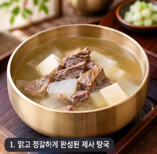 (추천) 국물 안 탁해지는 제사 탕국 끓이는법｜핏물 3분 컷으로 맑은 소고기 뭇국 성공하기