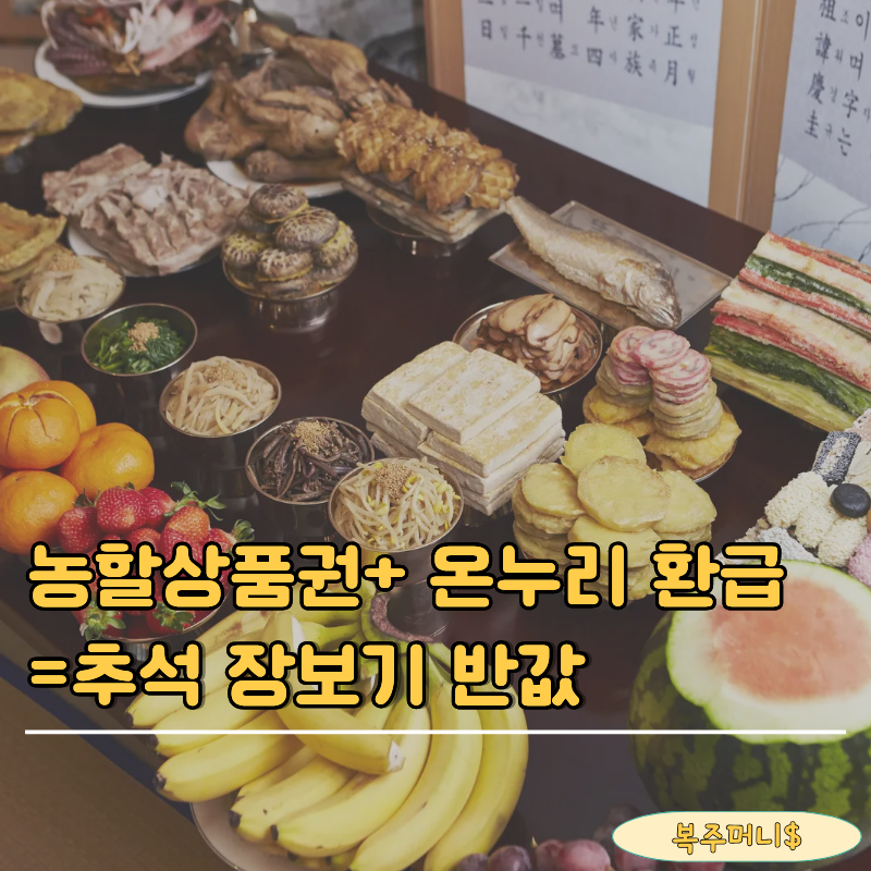 "하나로마트 결제할 때 2만 원 바로 할인?" 농할상품권 중복 환급 신공