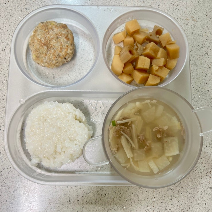 내돈내산으로 바꾼 유아식기 바망바망 3구 식판