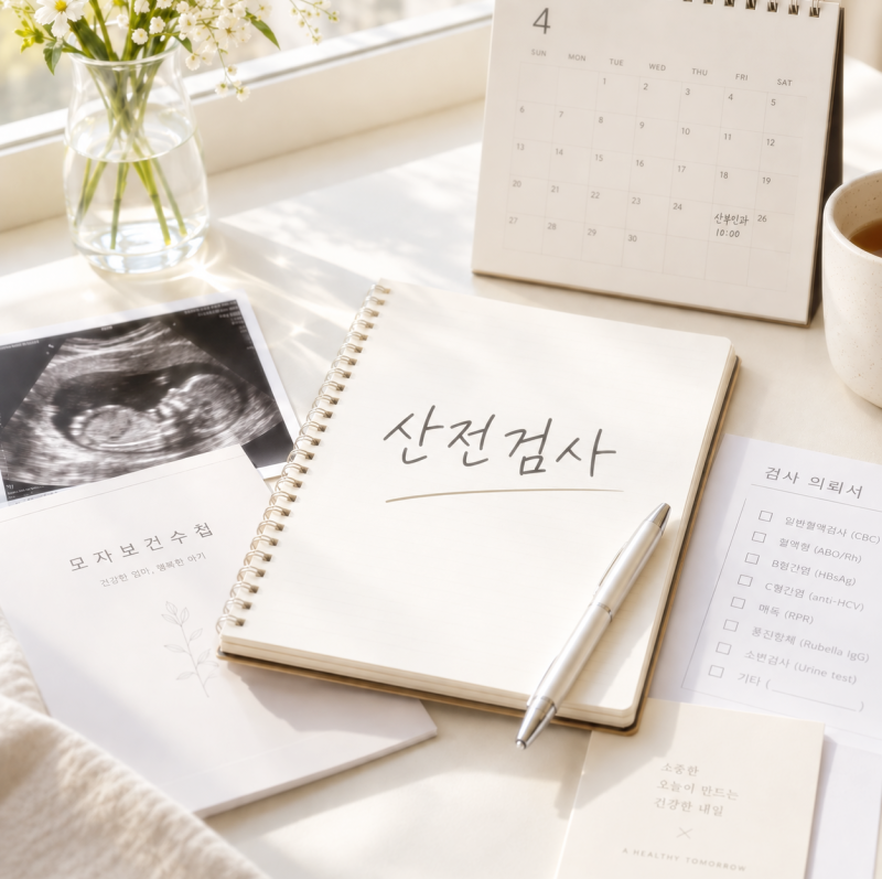 산전검사 임신초기에는 언제 뭘 받을까? 시기별로 한눈에