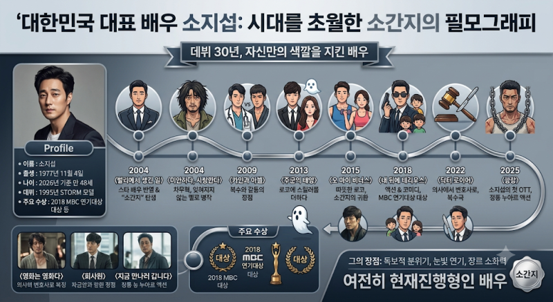 소지섭 프로필 대표작 총정리｜발리에서 생긴 일·미안하다 사랑한다부터 광장까지
