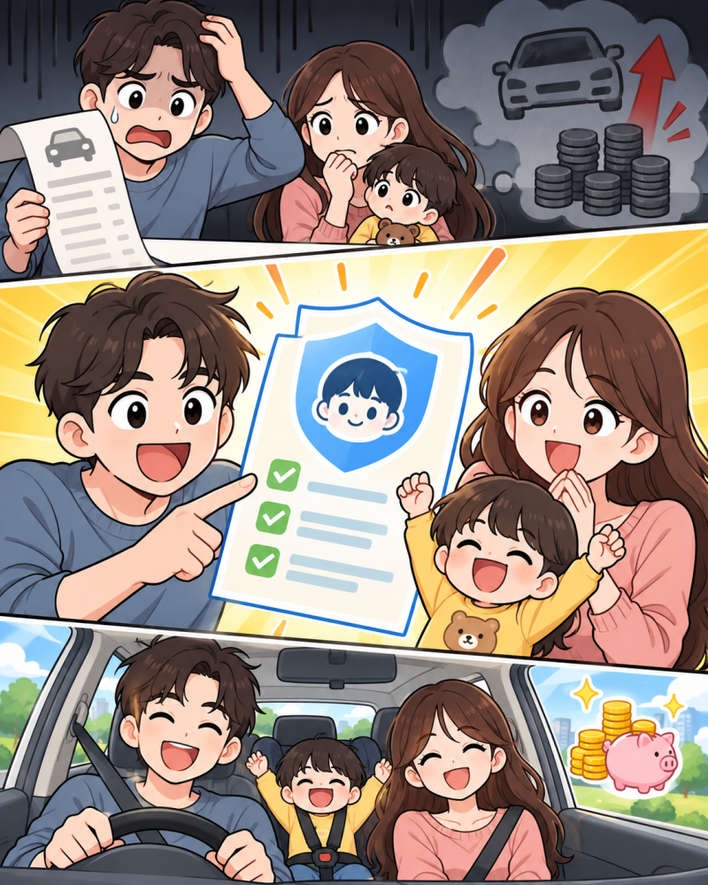 자동차보험 자녀할인 특약 조건 보험료 3가지 핵심