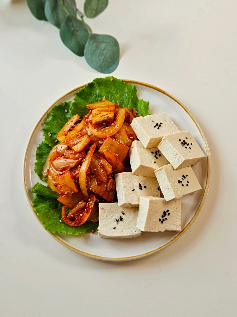 두부김치 레시피 맛있는 두부김치볶음 만들기