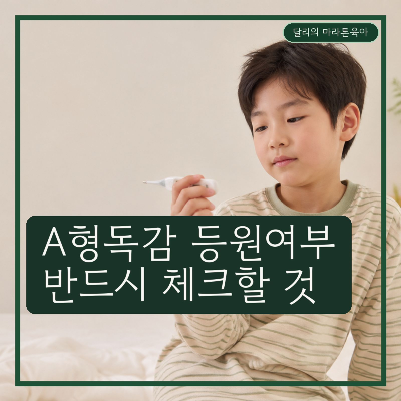 A형독감 격리의무 없는데 언제 등교·출근할까? 해열 후 복귀 기준