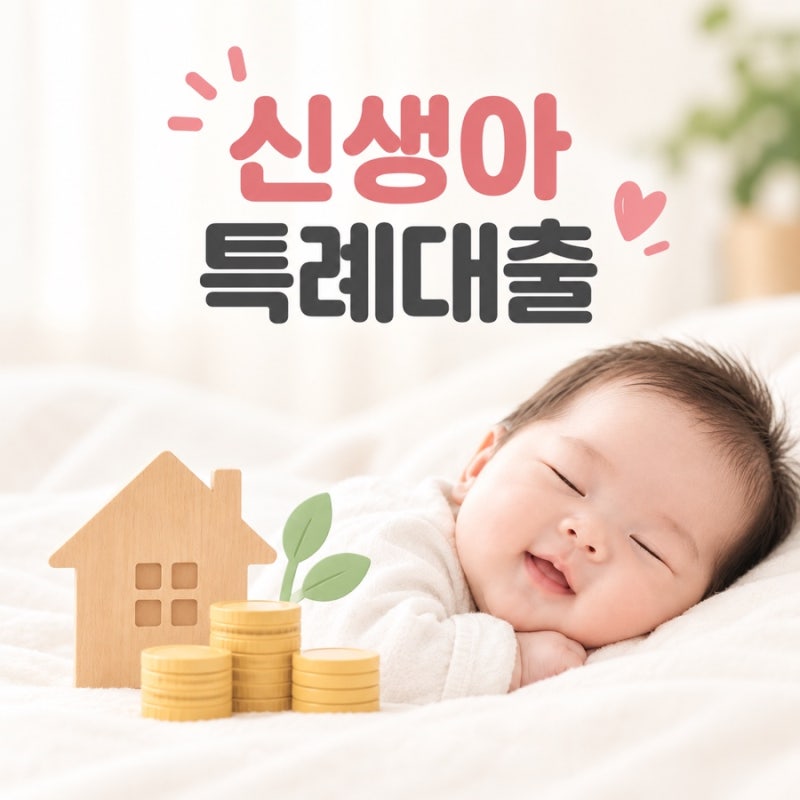 “모르고 신청안하면 후회”신생아 특례대출 정보