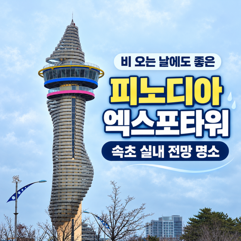 피노디아 엑스포타워 속초 여행 실내 가볼만한 곳 전망대 입장료