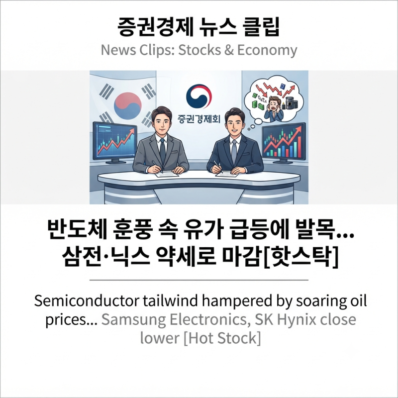 증권경제 ️간추린 저녁 뉴스맛집 09.08.화