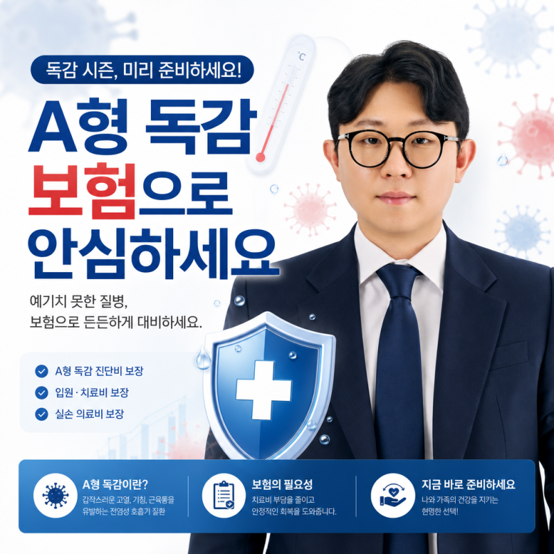 갑자기 찾아온 고열 A형 독감 보험으로 대비하는 방법은?