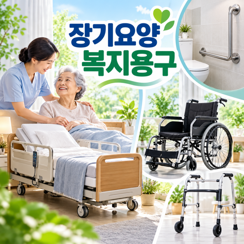 장기요양 복지용구 종류｜구매 대여 및 본인부담금 정리