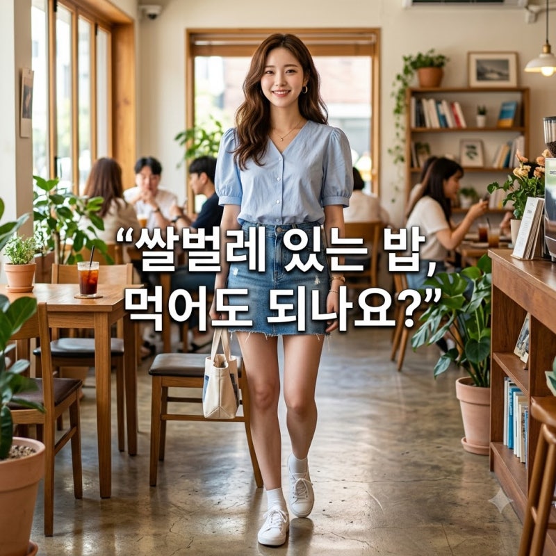 쌀벌레 생긴 쌀 먹어도 될까? 쌀 상태별 식용 여부 판단