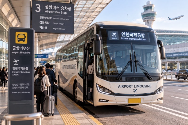 공항버스 예매방법 총정리｜인천공항 리무진 예약·현장구매·탑승방법