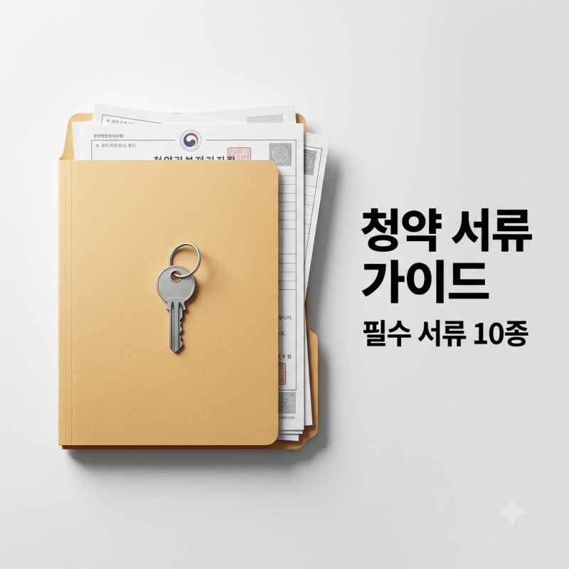 LH SH 청약 서류 준비 완벽 가이드 필수 서류 10종과 빈출 실수 방지법