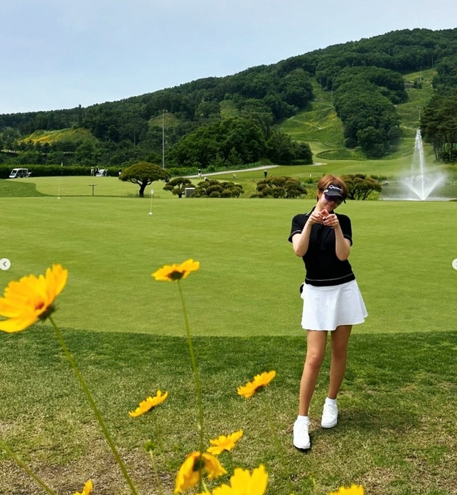 김삼순 김선아 요즘 뭐하나 했더니 또 골프장? 일본에서 즐긴 라운딩에서 깜짝 근황