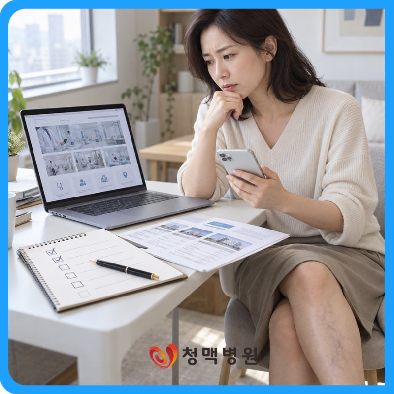 부산 혈관외과 추천, 하지정맥류 병원 선택 전 확인할 기준