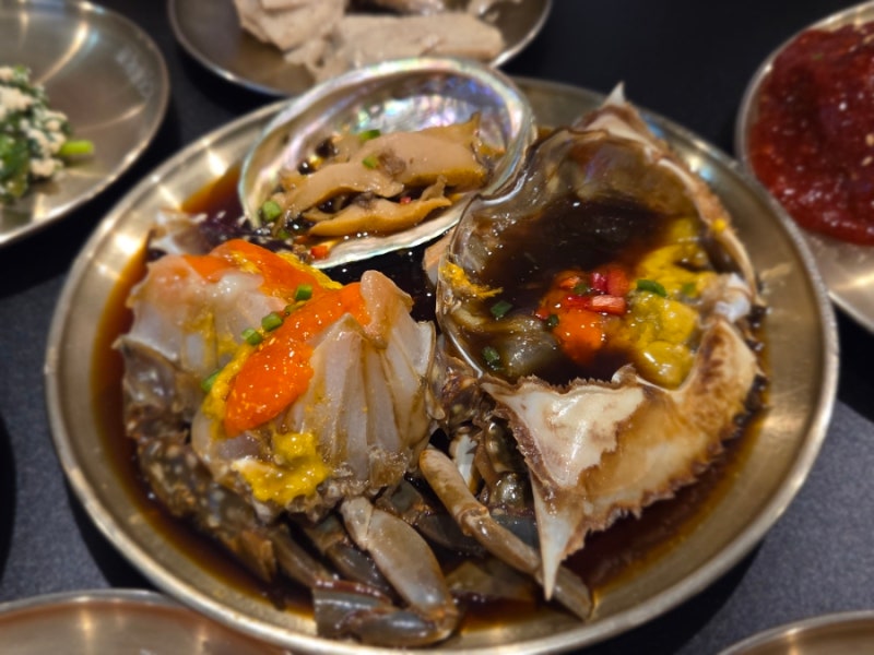 [부산 해운대 맛집]신사꽃게당: 간장게장, 양념게장, 꽃게탕 주차O 아기의자O