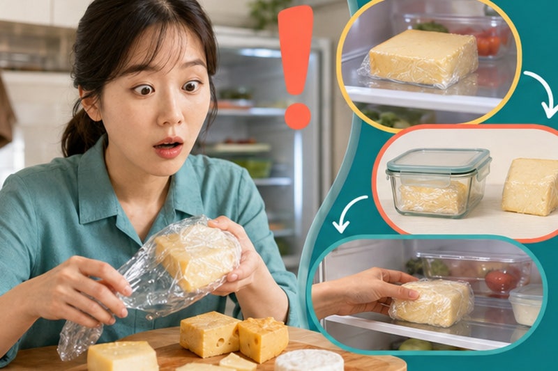 "냉장고에 그냥 두셨나요" 치즈 보관법, 일상에서 확인할 보관 방법과 먹는 방법