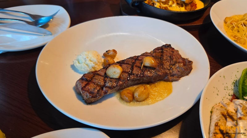 천안 펜타포트 맛집 아웃백 스테이크 런치 메뉴 통신사 할인