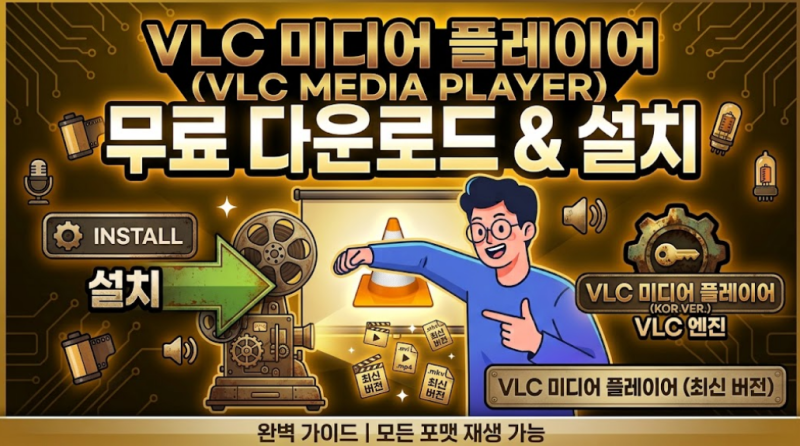 VLC MEDIAPLAYER 다운로드