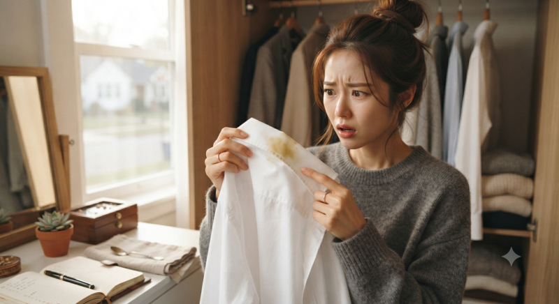 흰옷 누런때 지우는 법 집에서 직접 해본 과탄산소다 세탁 후기