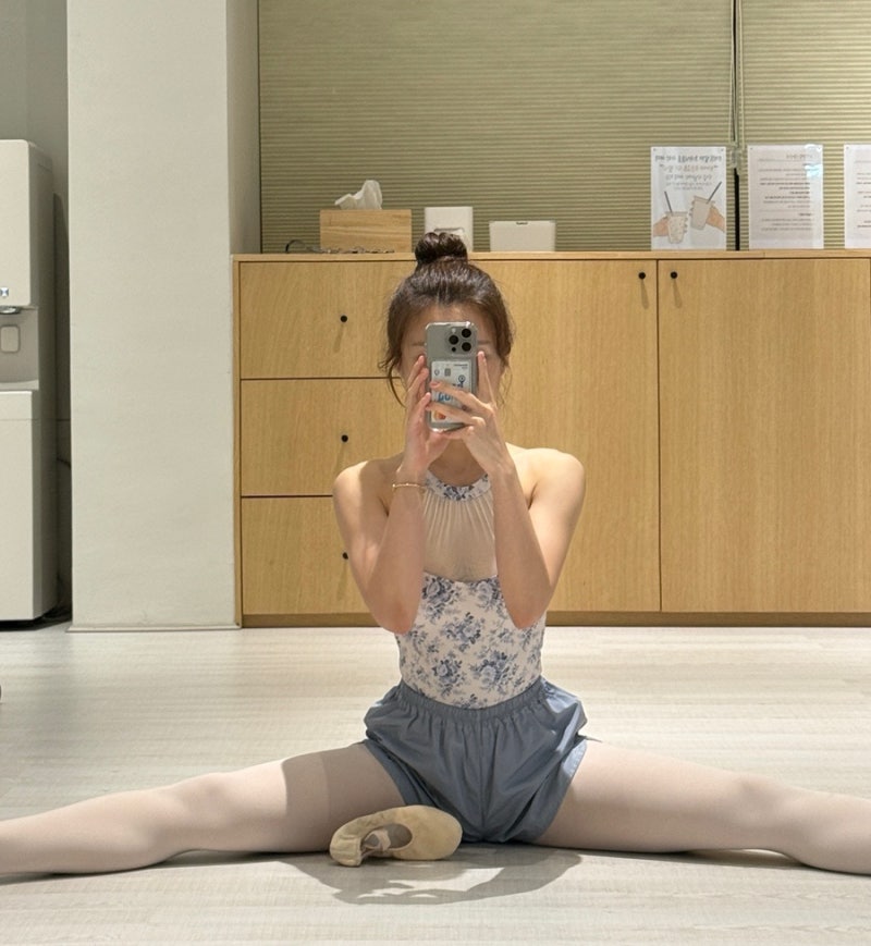 [취미발레] 홀터넥 레오타드 추천, 레브당스 조세핀 홀터넥 레오타드 BLUE