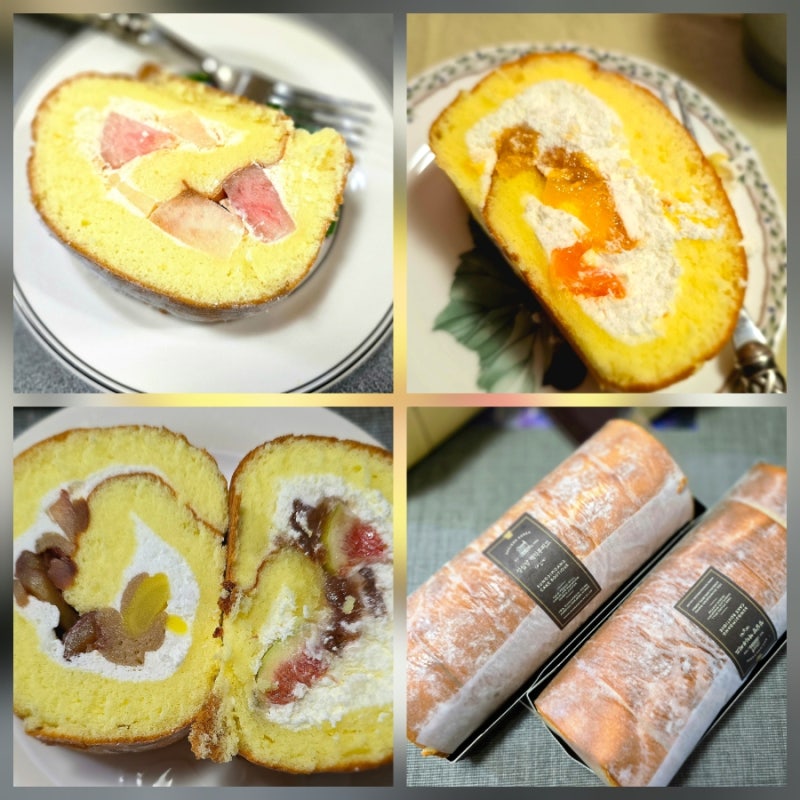 대전 성심당 롤케이크 4종 요거피치 생귤 무화과 알밤롤 솔직 후기 맛 비교 추천