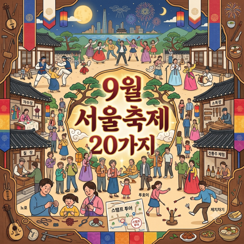 Were There This Many Seoul Festivals in September? A Roundup of 20 Events