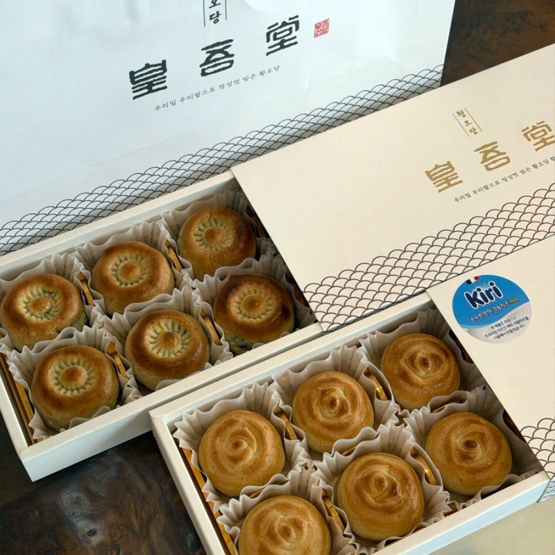 경주 기념품 선물추천 황오당 크림치즈빵 팥빵 택배가능