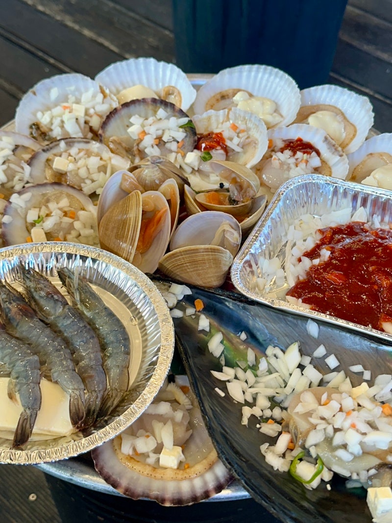 [부산/영도] 태종대 욜로 조개구이 감성 가득 오션뷰 포차 ✨