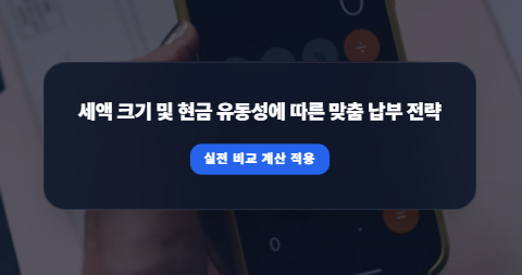 재산세 카드 납부, 일시불 포인트 적립 vs 무이자 할부 분할 납부 무엇이 더 이득일까?