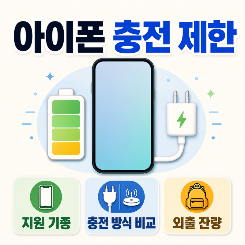 아이폰 배터리 충전 제한 설정, 최적화된 충전과 무엇이 다를까?