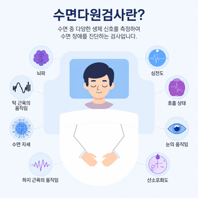 인천수면다원검사, 잠을 자도 피곤한 이유를 확인해보세요