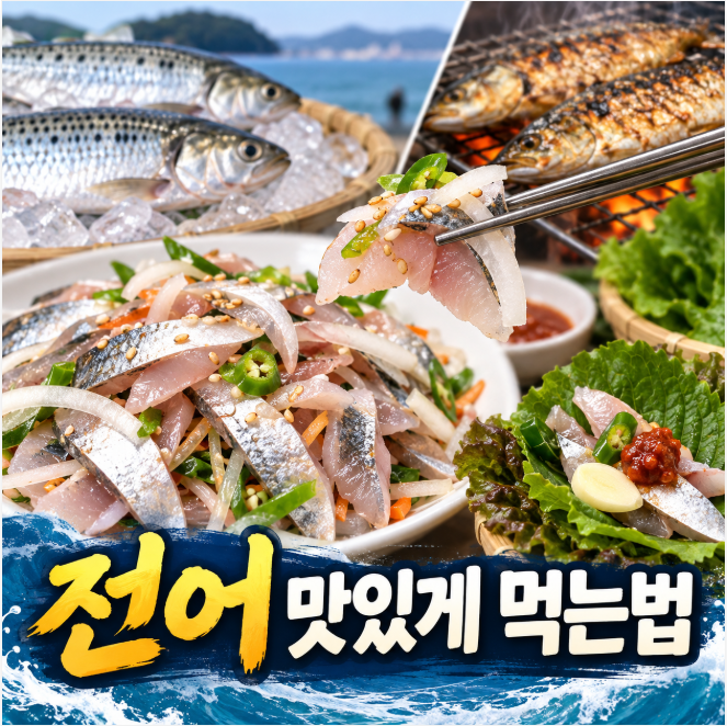 전어 맛있게 먹는법, 제철 전어 제대로 즐기는 방법 5가지