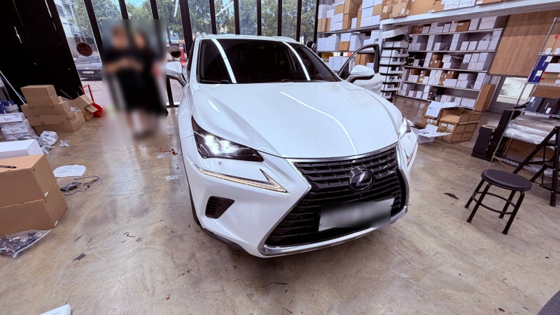 2019년식 렉서스 NX300h 카인원 교체기｜순정 화면부터 사제 어라운드뷰까지 다 살렸습니다