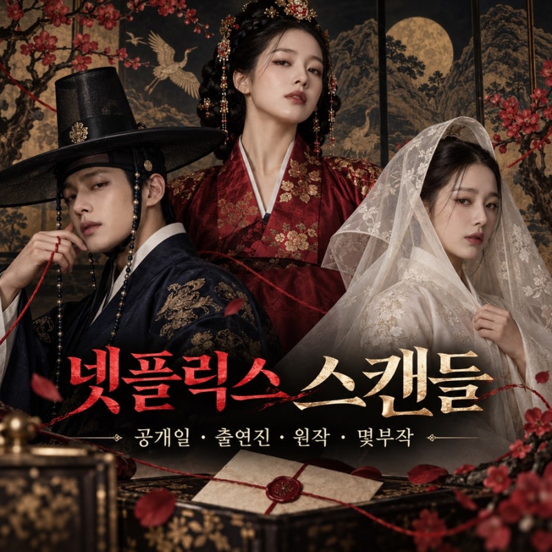 넷플릭스 스캔들 총정리｜9월 18일 공개, 손예진 지창욱 나나 출연진·원작·몇부작