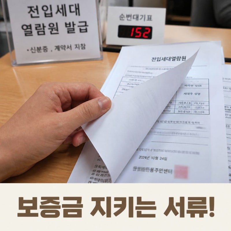 전입세대열람원 발급 방법과 확인해야 할 핵심 정리