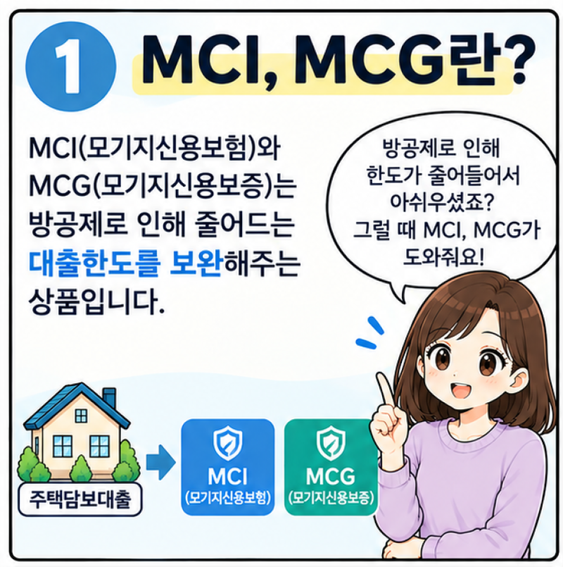 MCI·MCG란? 주담대 한도를 보완할 때 알아야 할 것