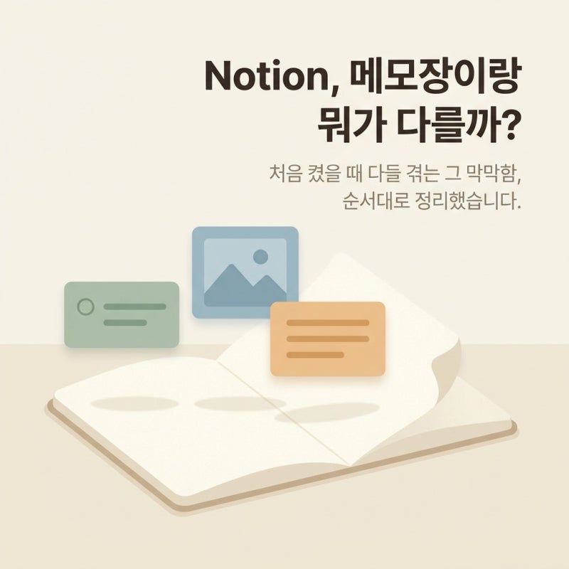 노션 초보 사용법 5분 마스터: 페이지 생성부터 슬래시 명령어까지