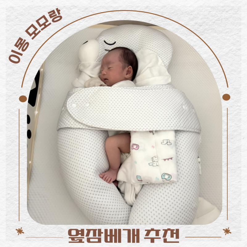 이몽 옆잠베개 모모랑 신생아 옆잠베개 추천 직접 사용한 후기